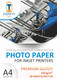 Миниатюра изображения товара Фотобумага Papyrus Glossy Photo Paper Premium A4 150 г/м2 / BN04319 (50л)