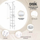 Миниатюра изображения товара Детский спортивный комплекс Romana DSK 6 / 11.21.7.06.410.03.04 (пастель)