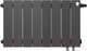 Миниатюра изображения товара Радиатор биметаллический Royal Thermo PianoForte 300 VDR Noir Sable (8 секций)
