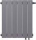 Миниатюра изображения товара Радиатор биметаллический Royal Thermo PianoForte 500 VDR Silver Satin (6 секций)