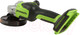 Миниатюра изображения товара Угловая шлифовальная машина Greenworks GD24AG бесщеточная 24V / 3200207 (без АКБ и ЗУ)