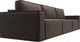Миниатюра изображения товара Диван Лига Диванов Куба Лонг (велюр коричневый)