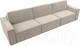 Миниатюра изображения товара Диван Лига Диванов Куба Лонг (микровельвет бежевый)