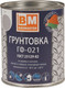 Миниатюра изображения товара Грунтовка BauMaster ГФ-021 (800г, светло-серый)