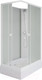 Миниатюра изображения товара Душевая кабина Niagara Promo P100/80/26Q/MT/BK 100x80x215