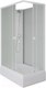 Миниатюра изображения товара Душевая кабина Niagara Promo P100/80/26Q/MT/BK 100x80x215