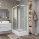 Миниатюра изображения товара Душевая кабина Niagara Promo P100/80/26Q/MT/BK 100x80x215