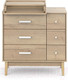 Миниатюра изображения товара Комод пеленальный Pituso Kids Vintage Premium ЛДСП (дуб галифакс/натуральный)