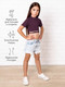 Миниатюра изображения товара Топ детский Amarobaby Generation / AB-OD22-GN2701S/08-128 (бордовый, р.128)