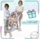 Миниатюра изображения товара Коляска для куклы DeCuevas Toys С сумкой Прованс 3 в 1 / 81745