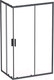 Миниатюра изображения товара Душевой уголок AM.PM Gem S W93G-404-120280-BT (черный матовый)