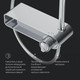 Миниатюра изображения товара Душевая система AM.PM X-Joy F0785A700