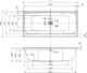 Миниатюра изображения товара Ванна акриловая AM.PM Func 170x80 / W84A-170-080W-A