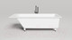 Миниатюра изображения товара Ванна из искусственного камня Salini Cascata 180x80 / 104213M (S-Sense, матовый)