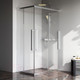 Миниатюра изображения товара Душевой уголок AM.PM Func Square Slide 120x90 / W84G-403-12090-MТ (хром матовый/прозрачное стекло)