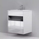 Миниатюра изображения товара Тумба под умывальник AM.PM Func M8FFUX0601WG (белый глянец)