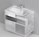 Миниатюра изображения товара Тумба под умывальник AM.PM Func M8FFUX0801WG (белый глянец)