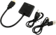 Миниатюра изображения товара Кабель/переходник Buro HDMI-M-VGA-F-WUSB HDMI (0.1м)