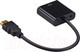 Миниатюра изображения товара Кабель/переходник Buro HDMI-M-VGA-F HDMI (m) VGA (f) (0.1м)