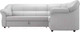 Миниатюра изображения товара Диван угловой Лига Диванов Карнелла правый / 60287 (экокожа белый)