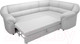 Миниатюра изображения товара Диван угловой Лига Диванов Карнелла правый / 60287 (экокожа белый)