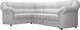 Миниатюра изображения товара Диван угловой Лига Диванов Карнелла левый / 60287 (экокожа белый)