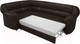 Миниатюра изображения товара Диван угловой Лига Диванов Карнелла левый / 60290  (экокожа коричневый)