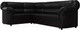 Миниатюра изображения товара Диван угловой Лига Диванов Карнелла левый / 60289 (экокожа черный)