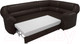 Миниатюра изображения товара Диван угловой Лига Диванов Карнелла правый / 60290  (экокожа коричневый)