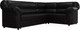 Миниатюра изображения товара Диван угловой Лига Диванов Карнелла правый / 60289 (экокожа черный)