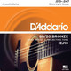 Миниатюра изображения товара Струны для акустической гитары D'Addario EJ10
