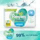 Миниатюра изображения товара Влажные салфетки детские Pampers Harmonie Aqua (3x48шт)