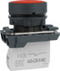 Миниатюра изображения товара Кнопка для пульта КЭАЗ OptiSignal D22 C5-P-401 1НЗ XB5AA42 / 332182 (красный)