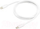 Миниатюра изображения товара Кабель Buro PD18W USB Type-C (m)-Lightning (m) (1м, белый)
