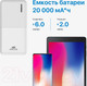 Миниатюра изображения товара Портативное зарядное устройство Rivacase VA2571 20000mAh (белый)