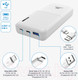 Миниатюра изображения товара Портативное зарядное устройство Rivacase VA2571 20000mAh (белый)