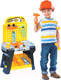 Миниатюра изображения товара Верстак-стол игрушечный Dede Столярная мастерская Technic / 01702