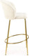 Миниатюра изображения товара Стул барный Halmar H116 (кремовый/золотой)
