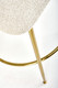 Миниатюра изображения товара Стул барный Halmar H116 (кремовый/золотой)