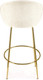 Миниатюра изображения товара Стул барный Halmar H116 (кремовый/золотой)