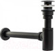 Миниатюра изображения товара Сифон REA Click Clack A5215 (черный матовый)