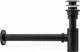 Миниатюра изображения товара Сифон REA Click Clack A5215 (черный матовый)