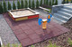 Миниатюра изображения товара Резиновая плитка Rubtex Mats Sport 1000x1000x15 (красный)