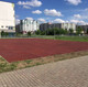 Миниатюра изображения товара Резиновая плитка Rubtex Mats Sport 1000x1000x15 (красный)