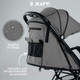 Миниатюра изображения товара Детская прогулочная коляска Bubago Axi / BG 115-2 (серый)