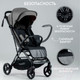 Миниатюра изображения товара Детская прогулочная коляска Bubago Axi / BG 115-2 (серый)