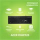 Миниатюра изображения товара Клавиатура Acer OKW120 / ZL.KBDEE.006 (черный)