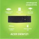 Миниатюра изображения товара Клавиатура Acer OKW121 / ZL.KBDEE.00B (черный)