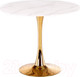 Миниатюра изображения товара Обеденный стол Signal Espero (белый мрамор/золотой FI 90)