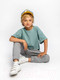 Миниатюра изображения товара Комплект одежды для малышей Amarobaby Jump / AB-OD21-JUMP22/3211-92 (мятный/серый, р.86-92)